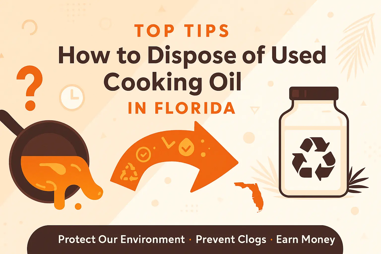 Top Tips for How to Dispose of Used Cooking Oil in Florida