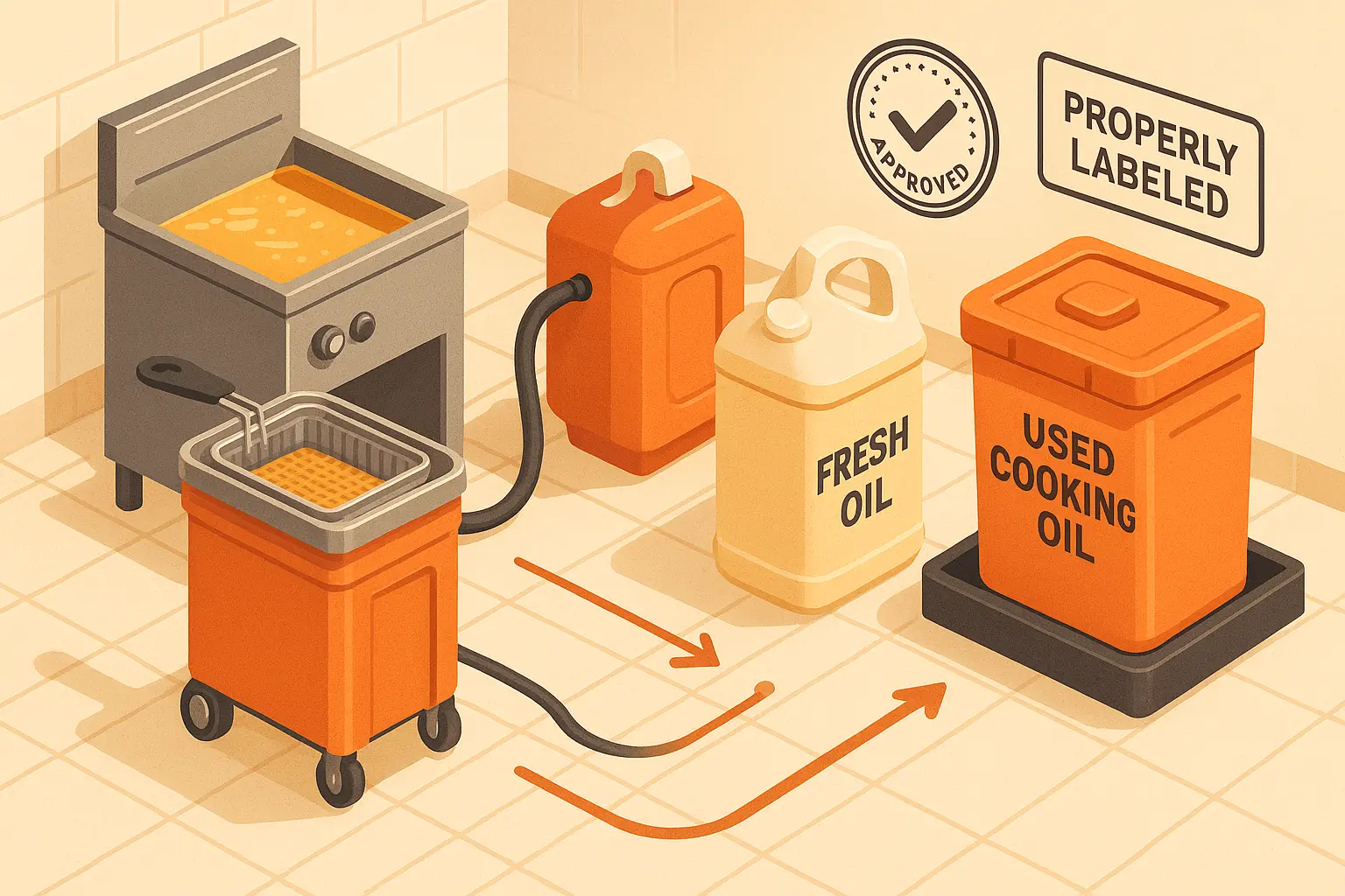 Fryer Oil Storage That Passes Inspection for Restaurants