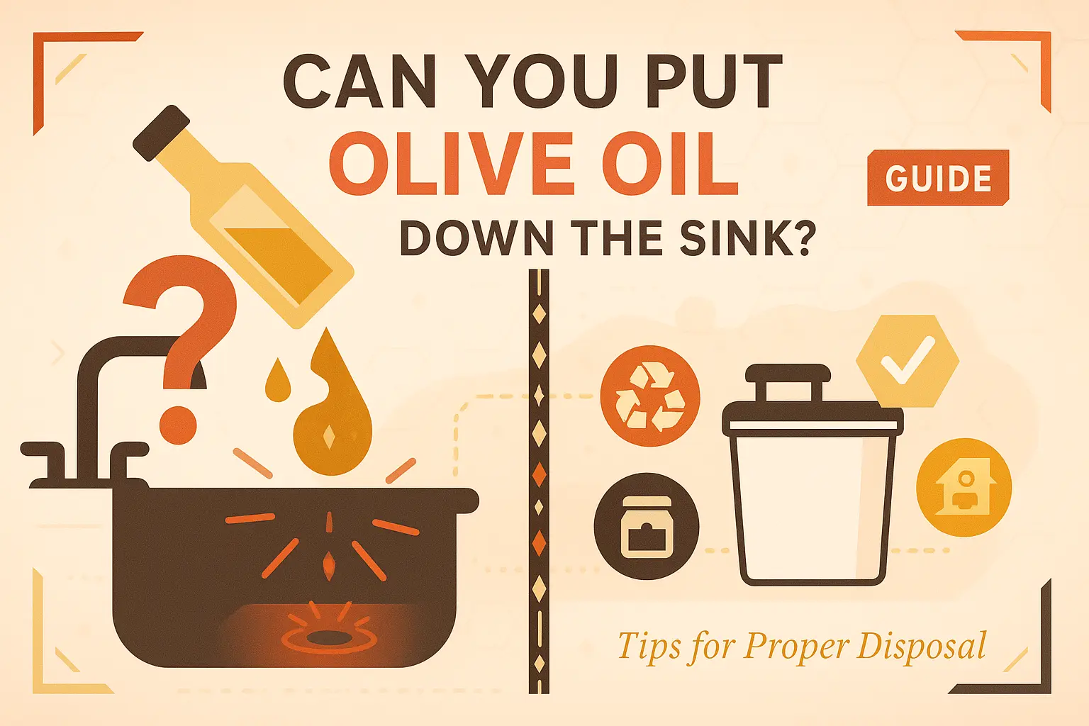 Can You Put Olive Oil Down the Sink? Tips for Proper Disposal