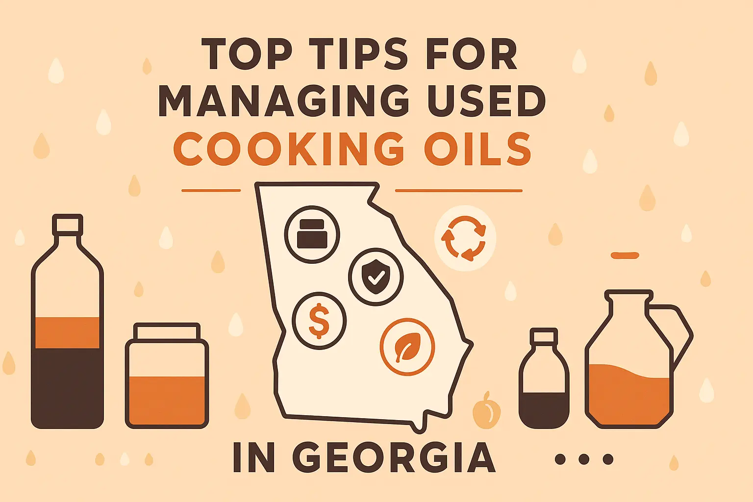 Top Tips for Managing Used Cooking Oils in Georgia