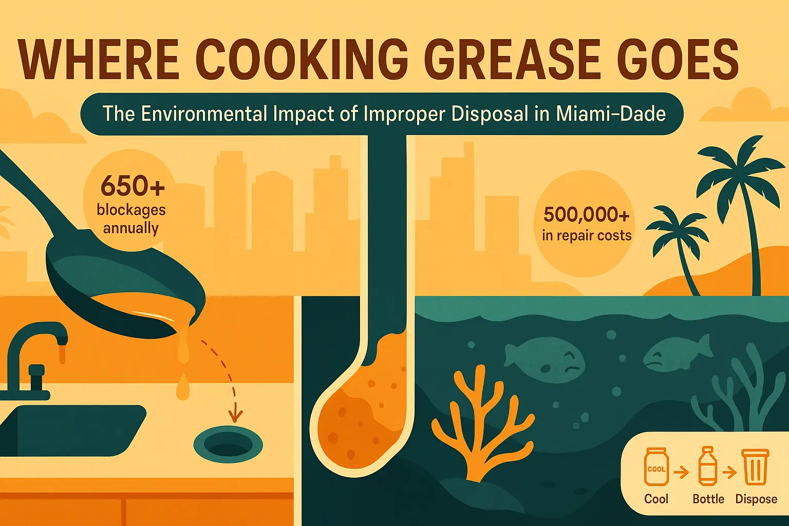 How to Properly Dispose of Old Grease in Miami