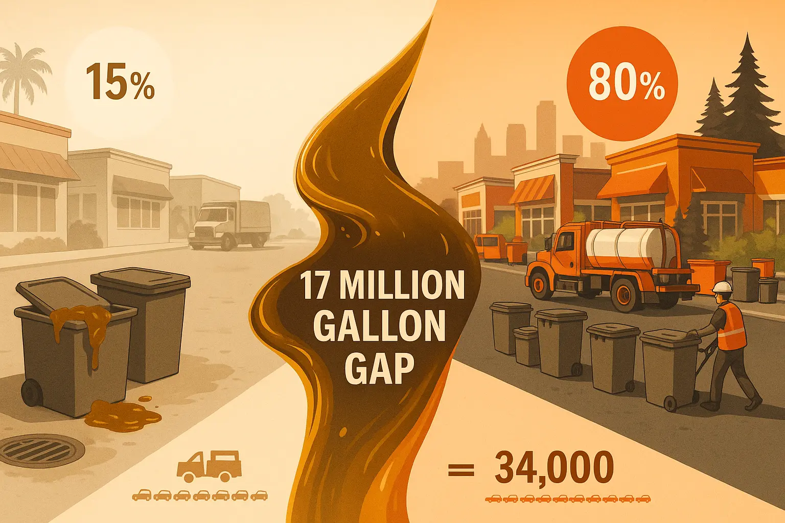 The Grease Gap: Why Florida Trails Georgia by 17 Million Gallons of Recycled Fryer Oil