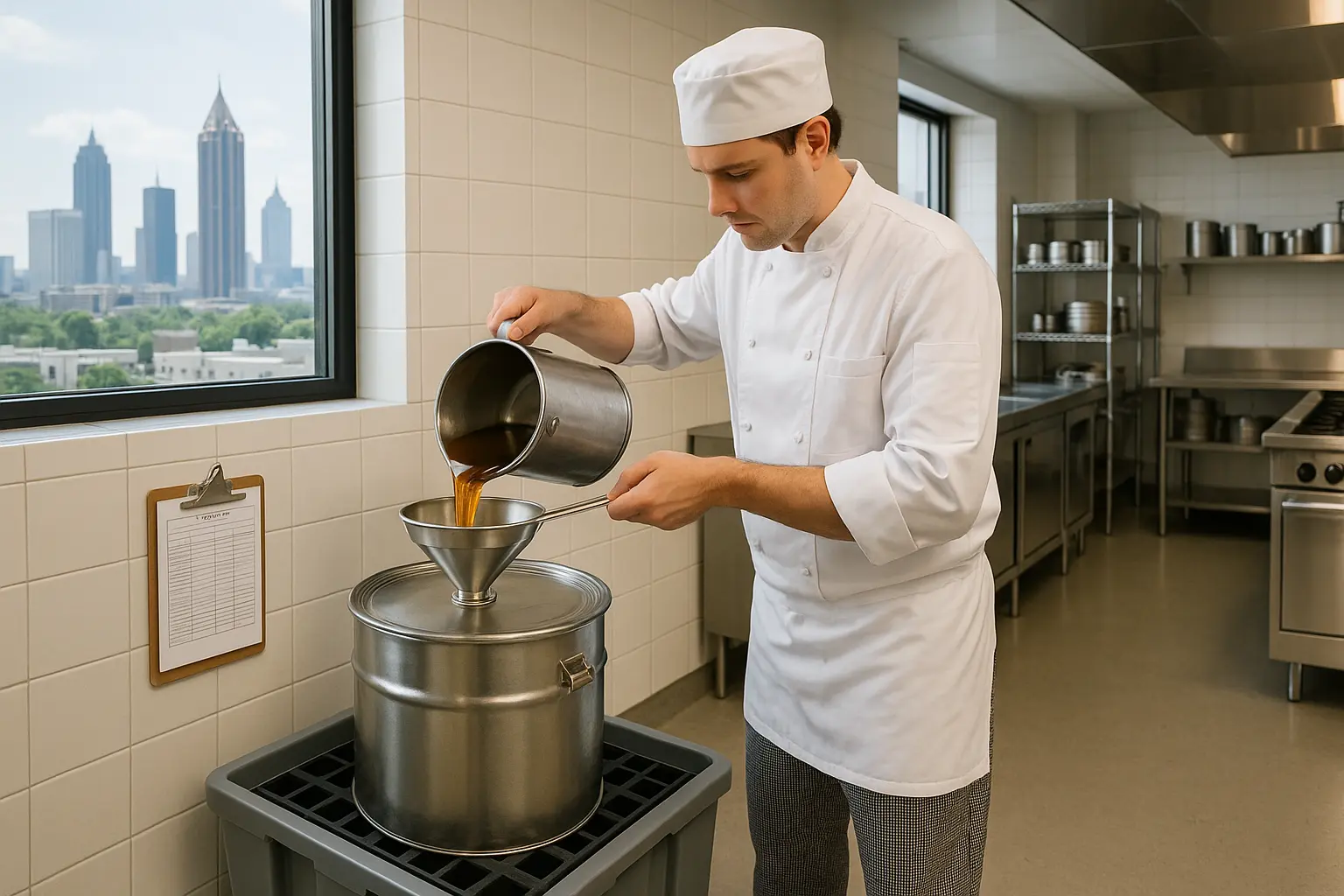 Atlanta Used Cooking Oil Regulations