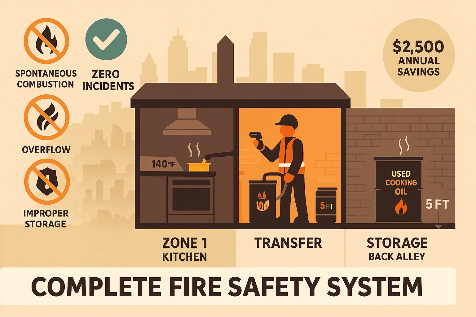 Used Oil Fire Safety for GA Restaurants