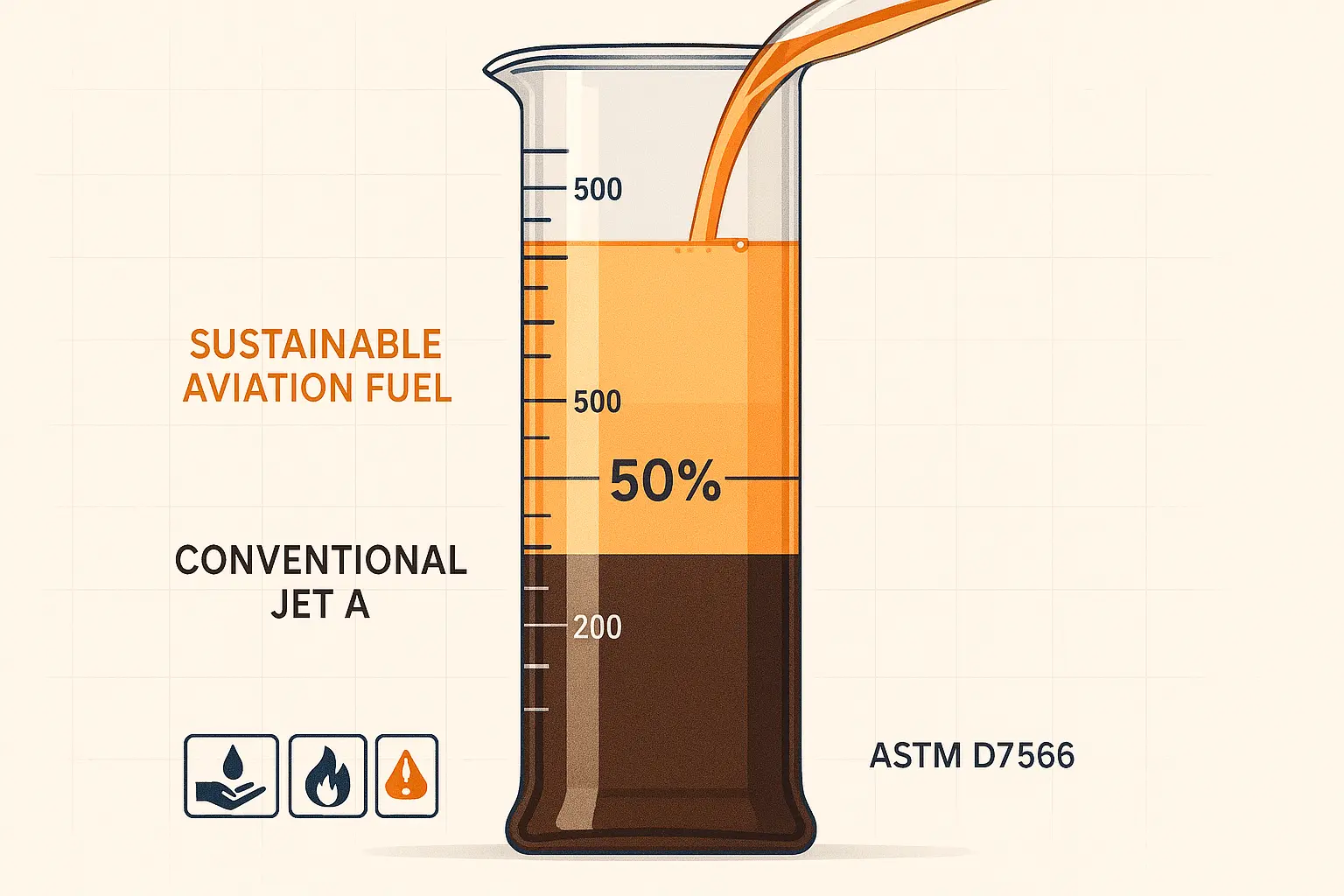 Current SAF Blending Rules & 50 % Limit