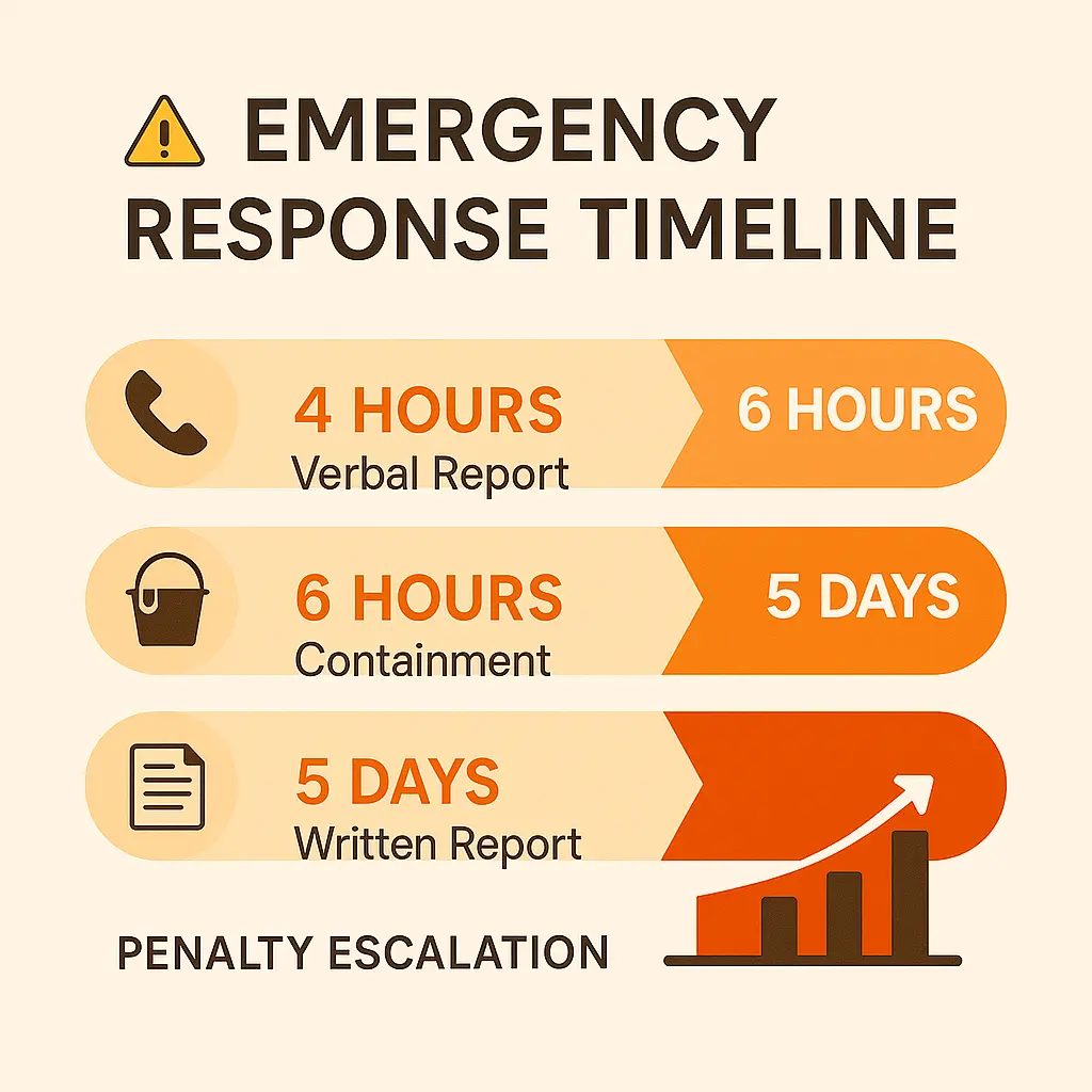 infographic of 4 hour / 6 hour / 5 day timeline