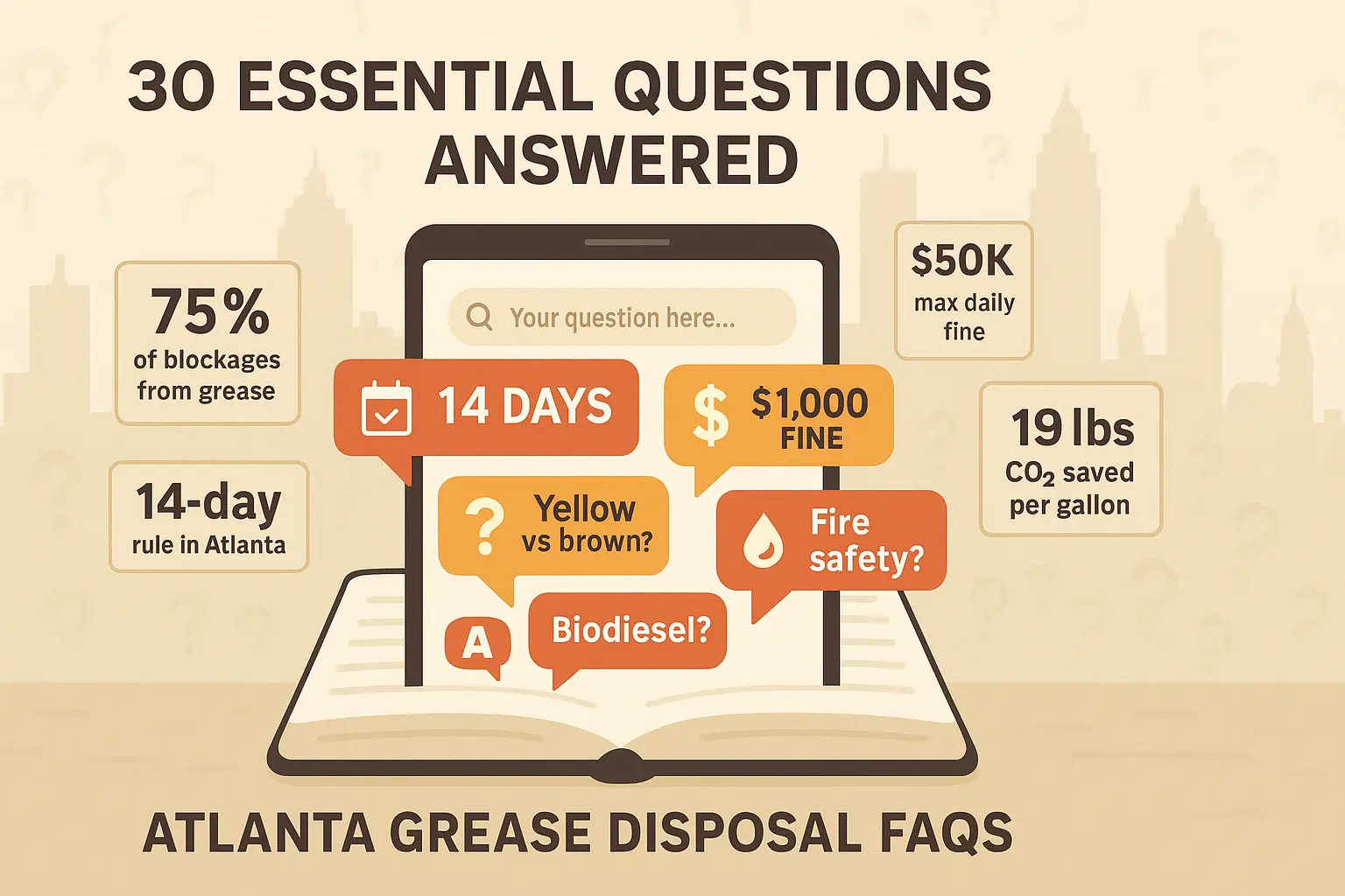 Atlanta Grease & Used Cooking Oil FAQ