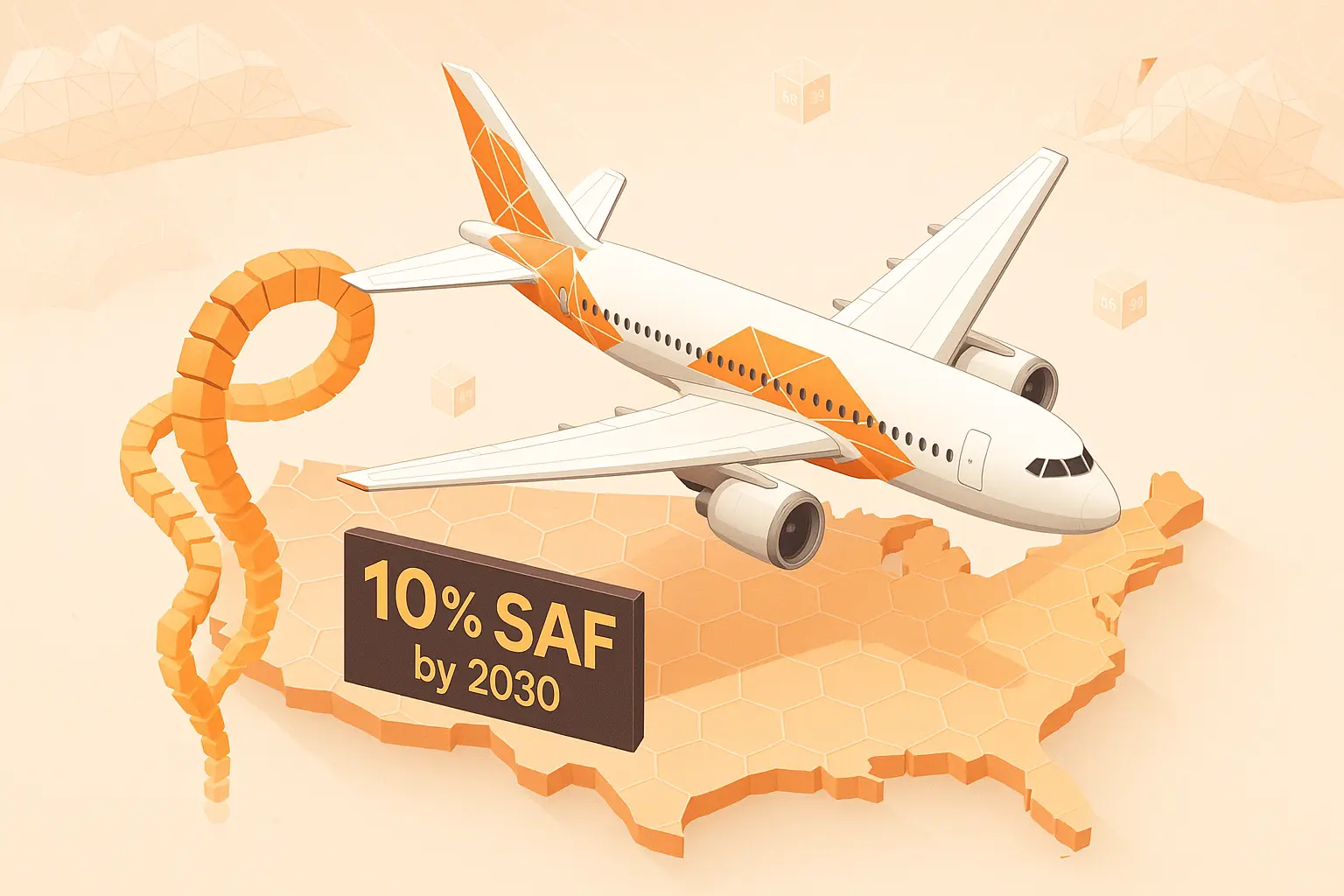 Airline SAF Targets 2030 to 2050