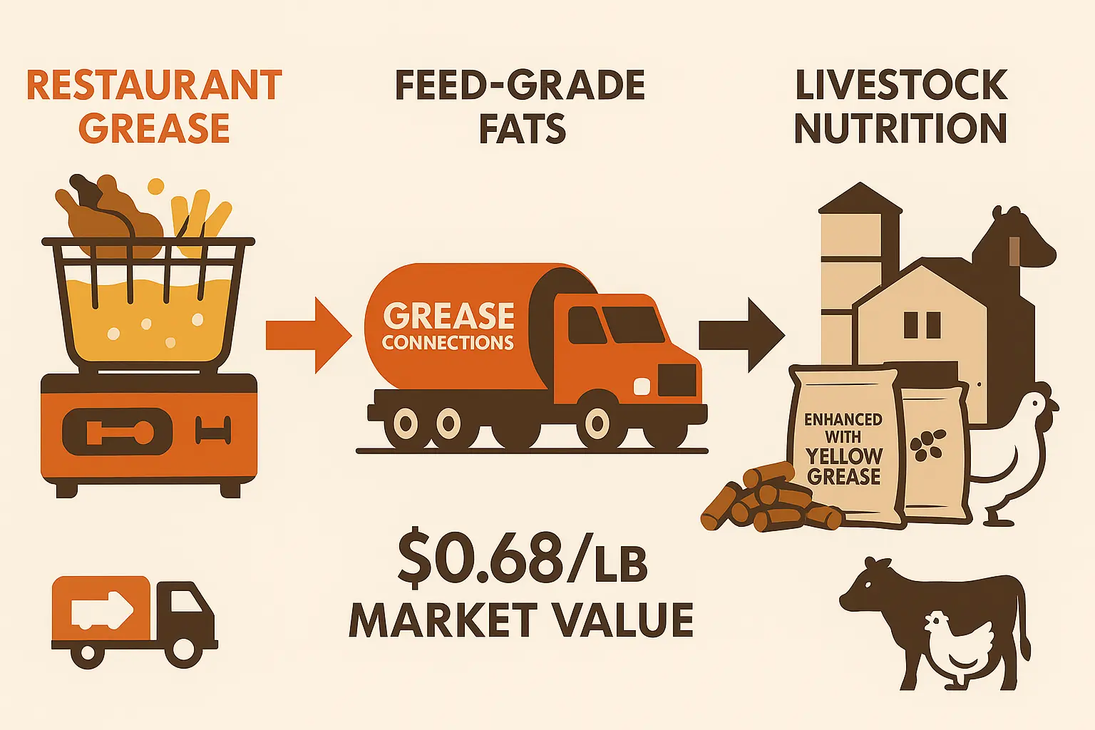 Animal Feed & Rendering Grease Partnerships NJ Yellow Grease & Tallow