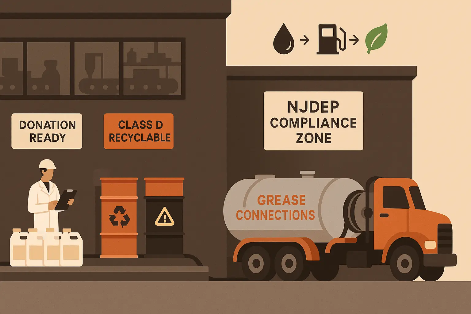 NJ Cosmetic Oil Waste Compliance & Recycling Guide 2025
