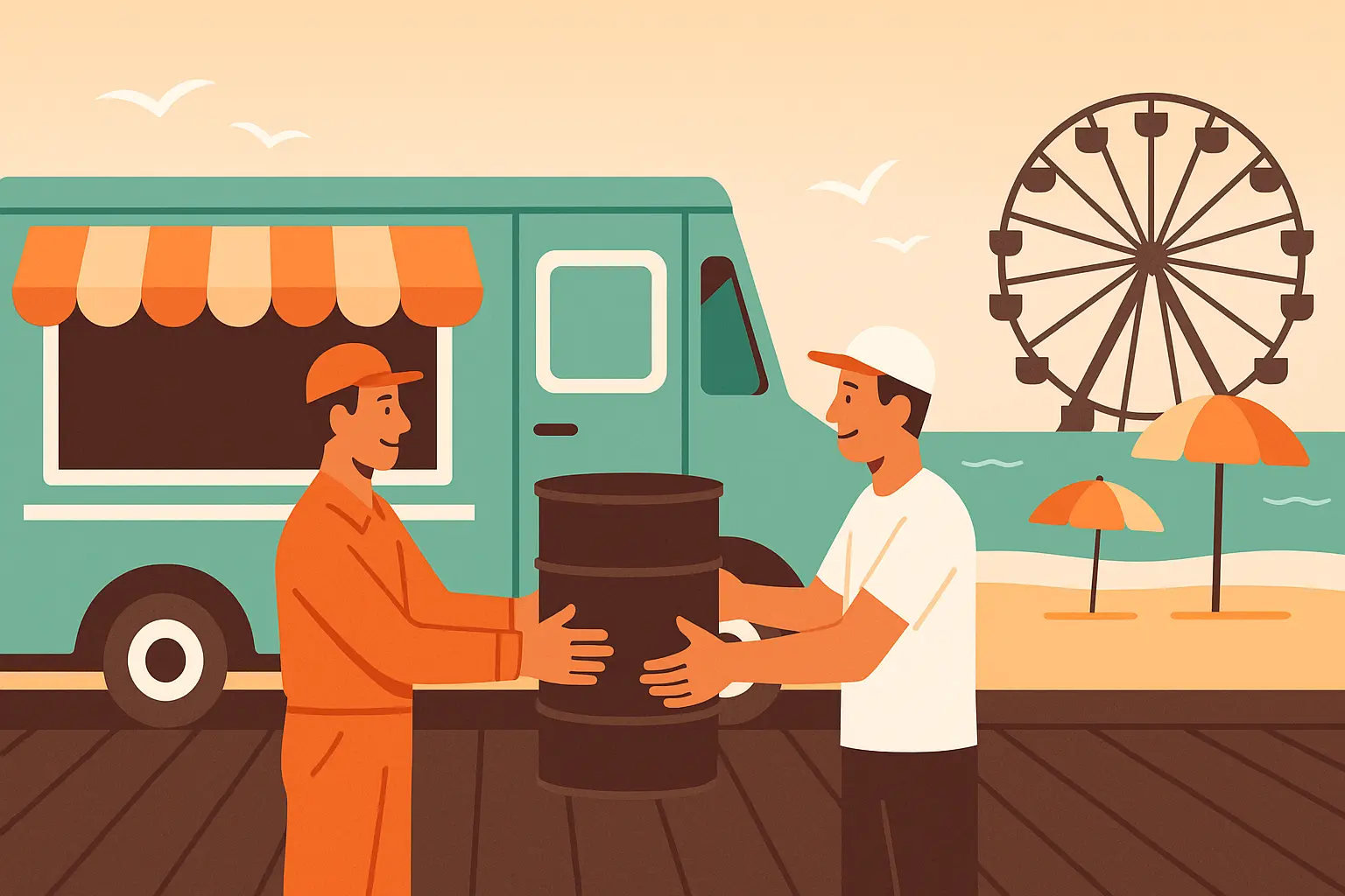 Shore Season Food Truck Grease Guide