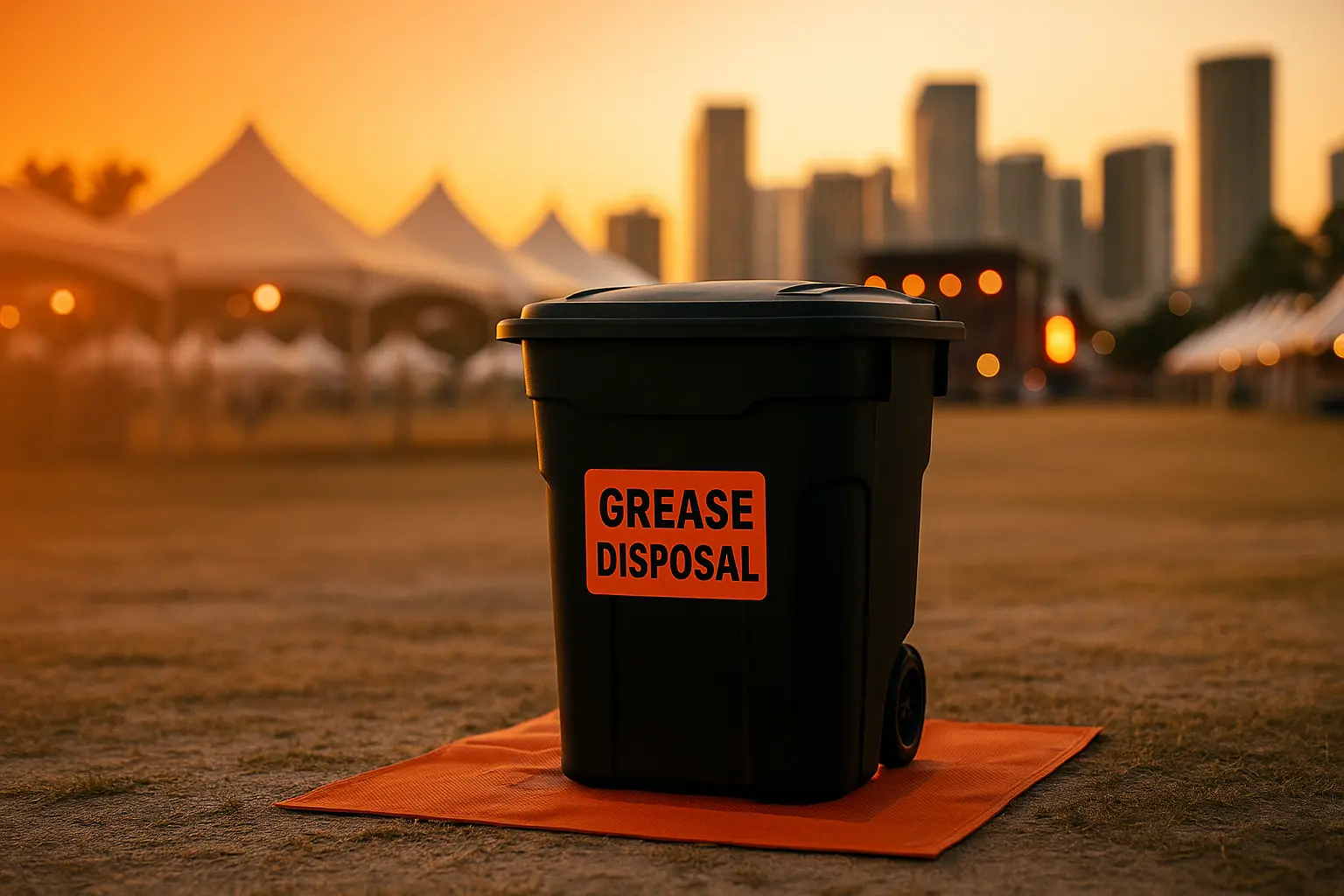 Festival Grease Disposal Playbook for Art Basel, Ultra & SoBeWFF