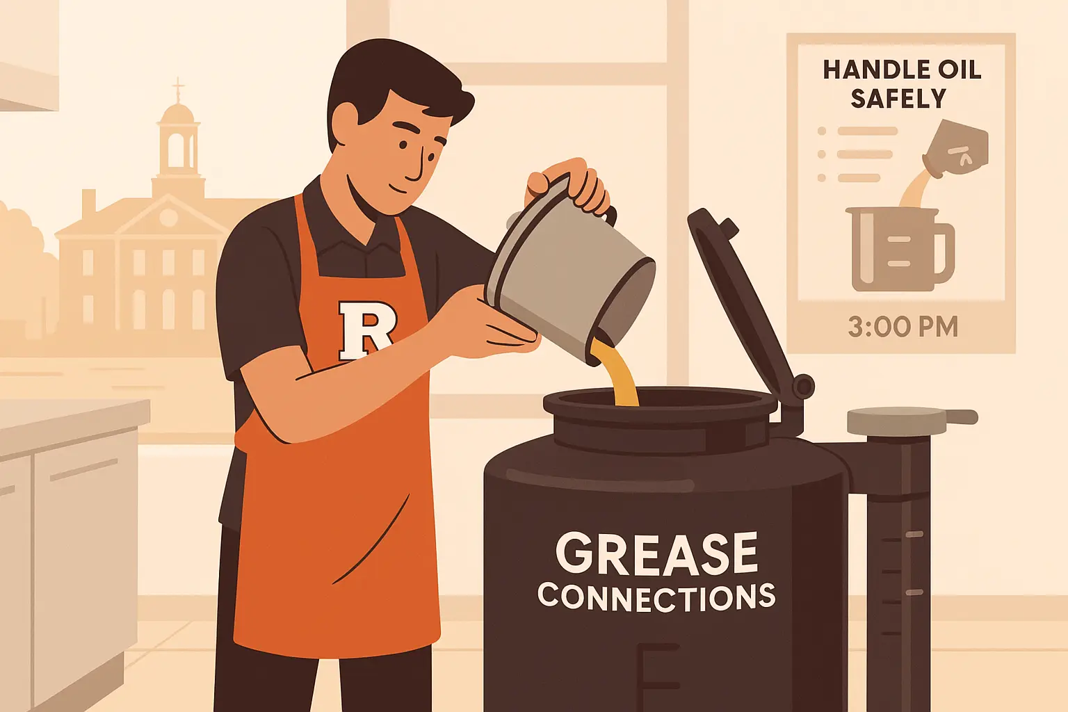 University Dining Grease Compliance NJ