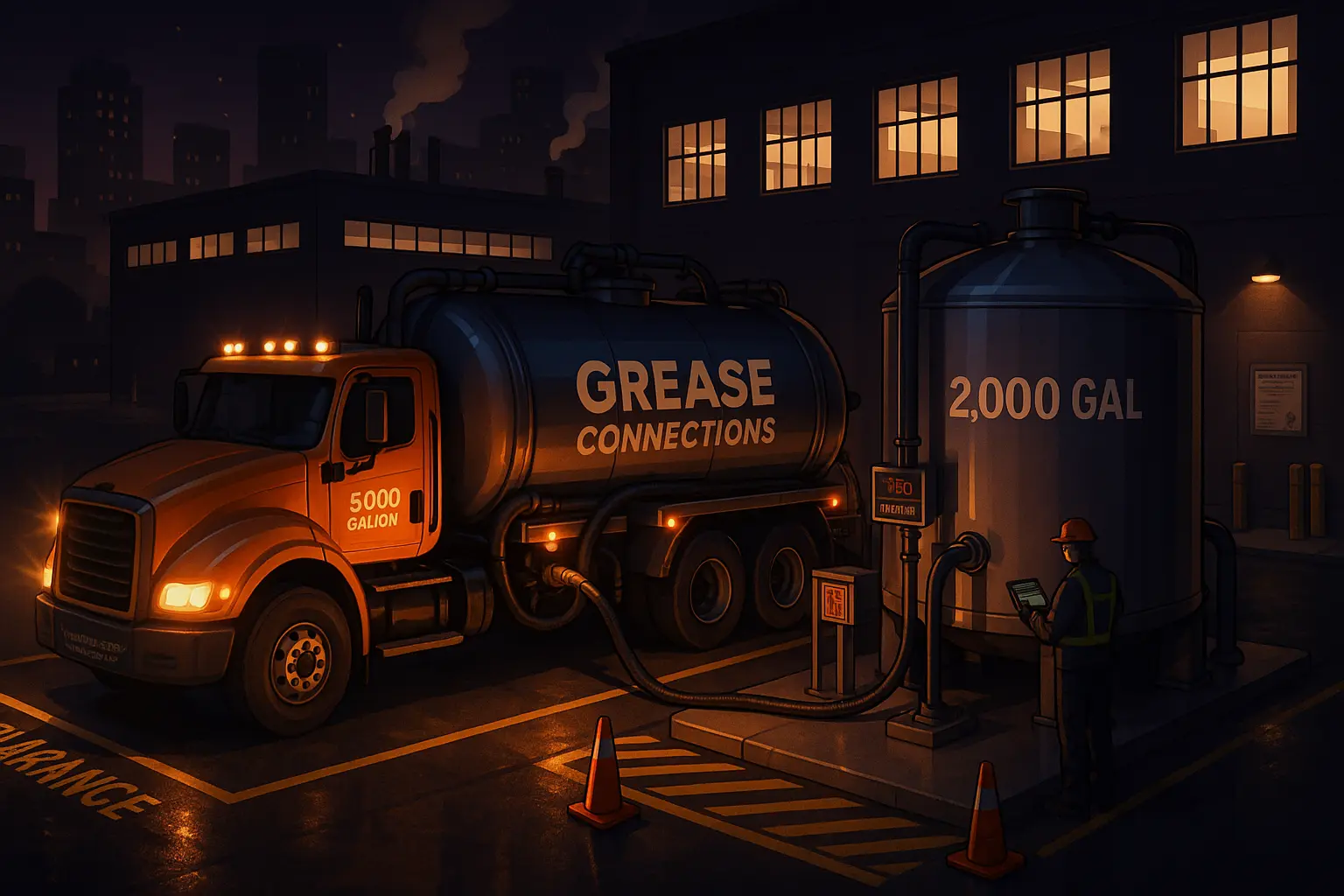 High Volume Used Oil Collection: 24/7 Industrial Compliance