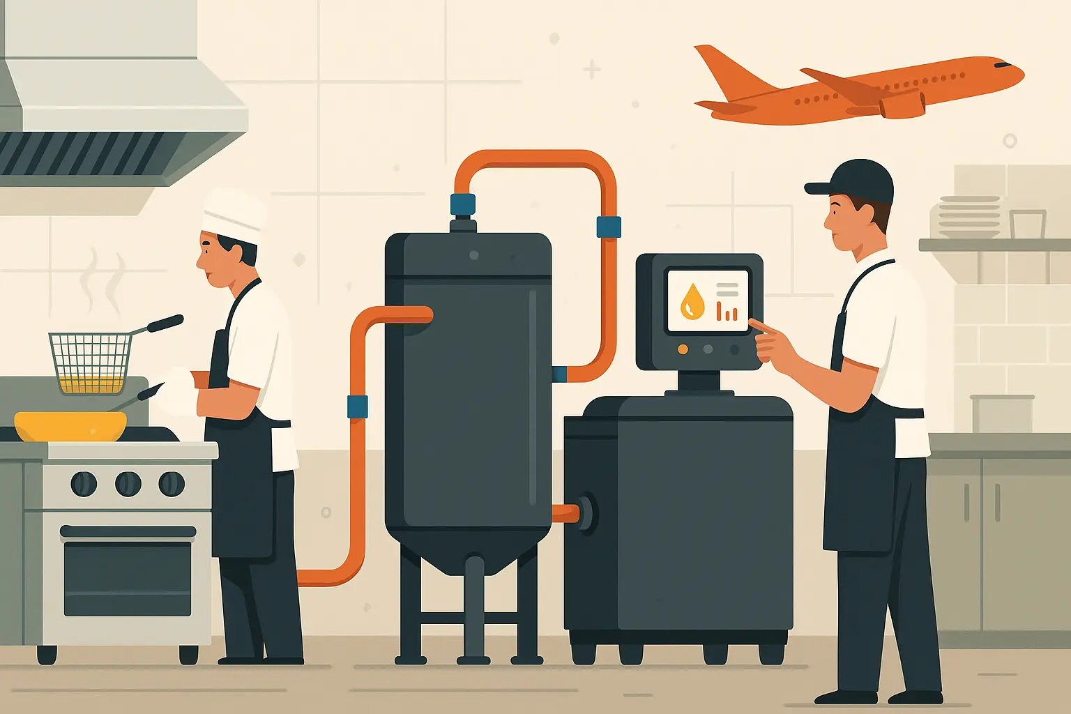 On Site UCO Tech Fuels SAF & Saves Kitchens