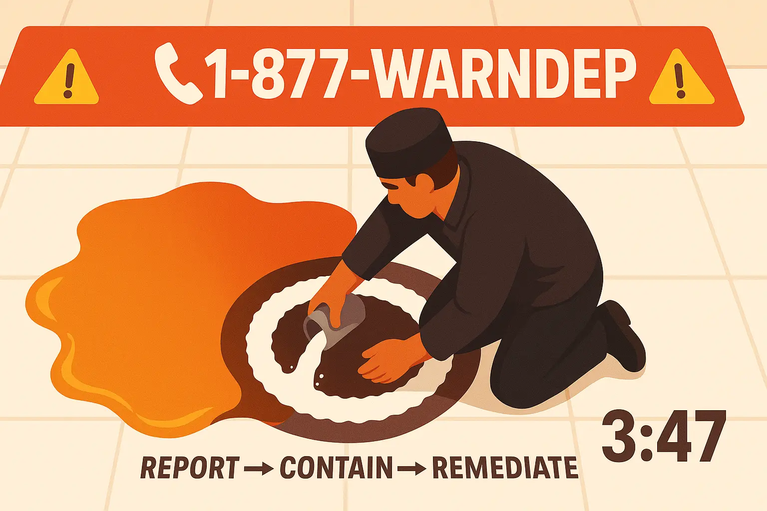 Emergency Grease Spill Cleanup & Reporting Guide | NJ