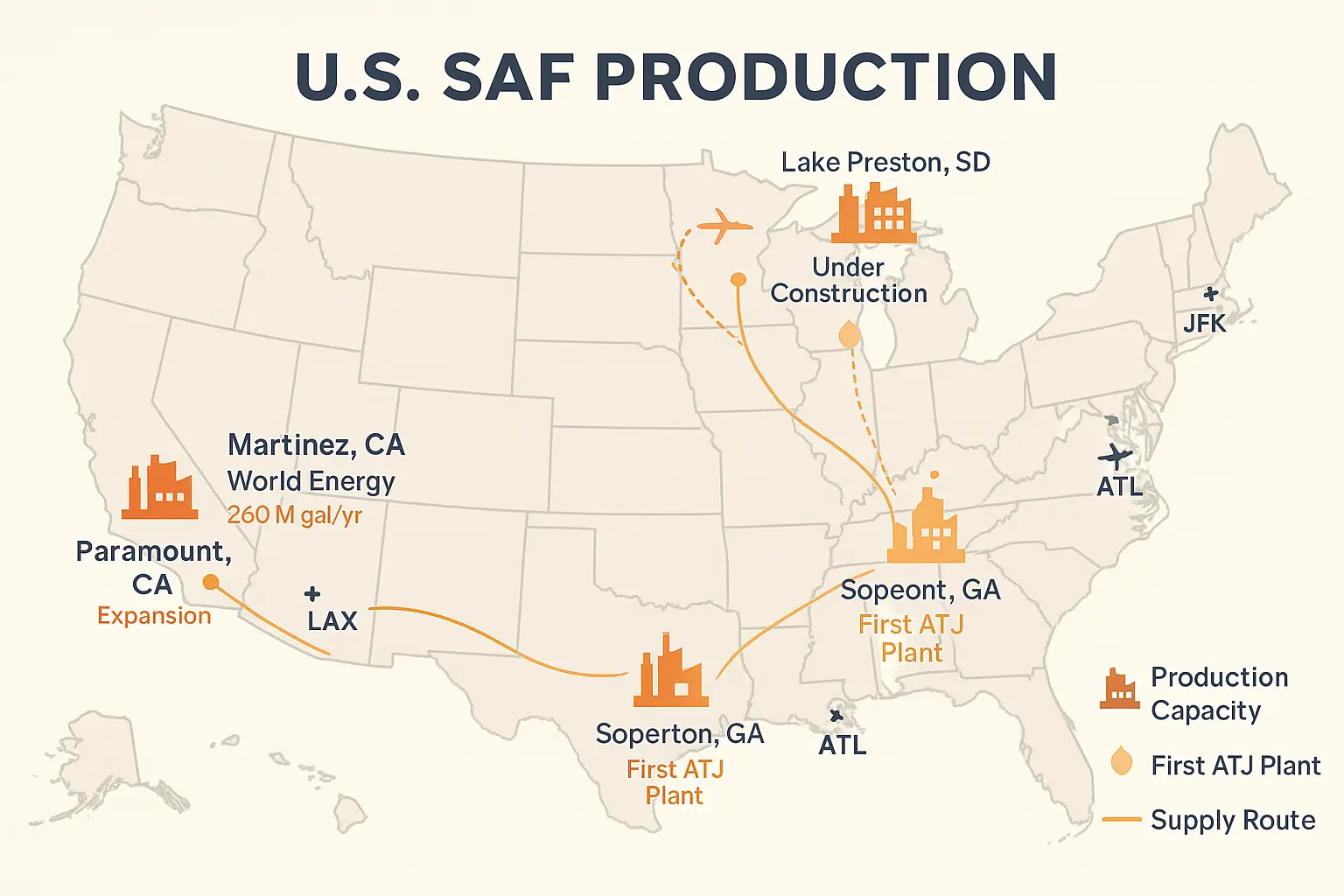 Identifying Leading SAF Producers & Refineries 2025 Guide