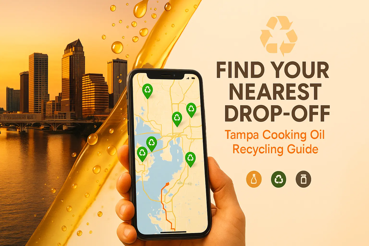 Nearest Used Cooking Oil Recycling in Tampa  Guide