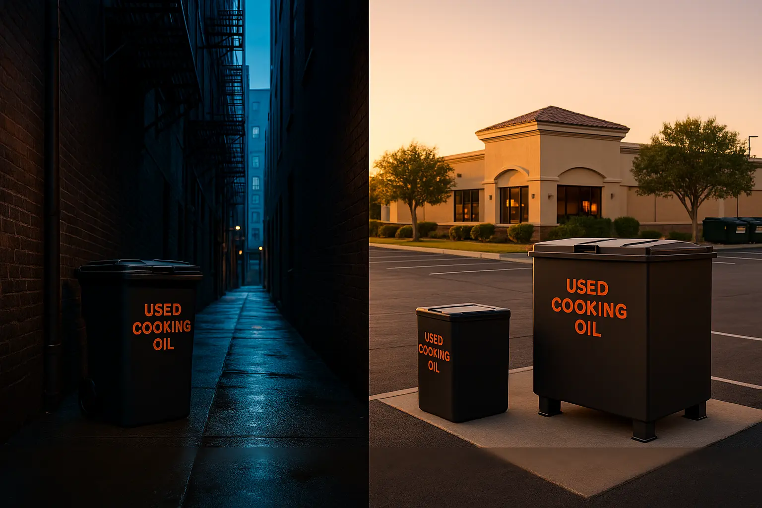 Urban vs Suburban Used Cooking Oil Collection: Service Differences That Affect Your Business