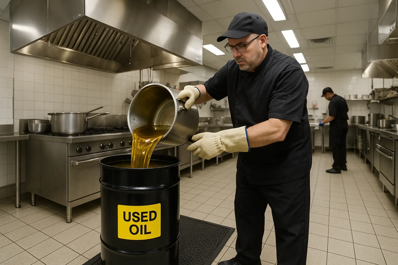 How to Recycle Used Cooking Oil into Biodiesel or Animal Feed