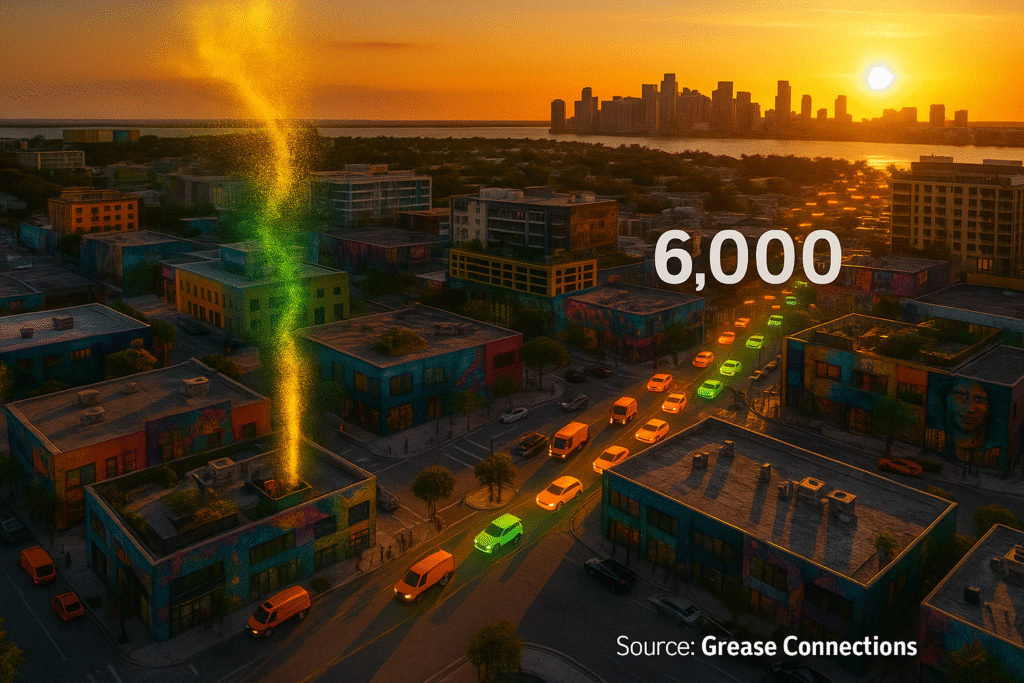Miami Wynwood section co2 emission saved